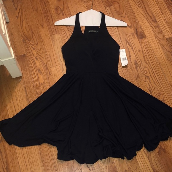 Navy blue Ralph Lauren dress. - Picture 2 of 4